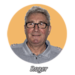 Roger, guide bénévole du Musée du Sabot