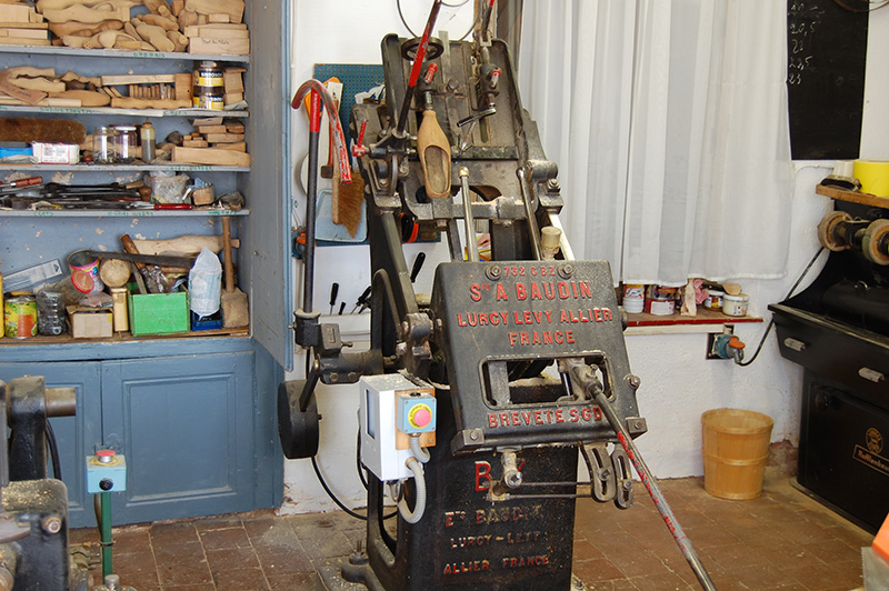 Salle Baudin – machines des années 1930